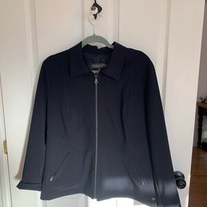 Elegant Women's Black Utility Jacket